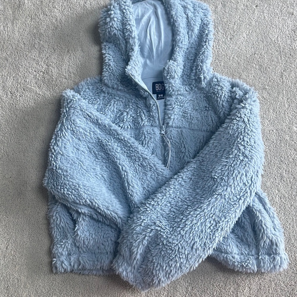Cropped BDG Zip up
